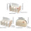 Whimsical Rabbits Tissue Box for Kids Rooms, Sturdy Construction, Easy Refill Process, Decorative Office Accessory 4