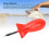 Portable Red S Carp Feeder Float Bait Holder for Precise Nesting 5