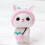 Non Finished DIY Felting Wool Rabbit Doll Handmade 3