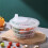 Salad Spinner 22.8x12cm Multi-Use Vegetable Dryer for Kitchen White Plastic Lettuce Spinner Drain Tool 3