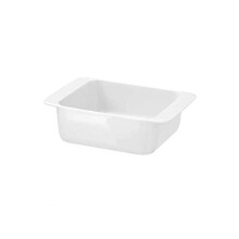 Oven Dish Set, White Ceramic 18x13 cm, Baking Dishes for Oven, Set of 2, Durable and Easy to Clean