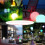 RGB Colorful Sphere Light LED Light Ball with 7