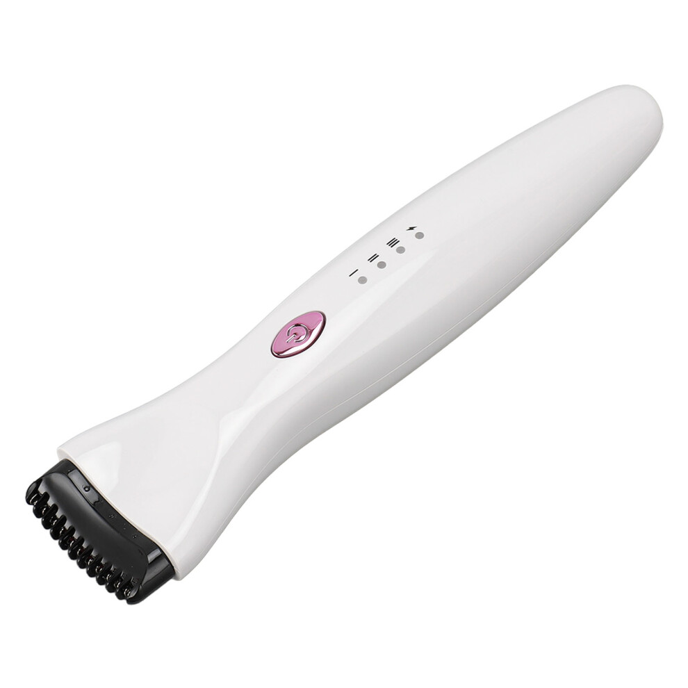 White Rechargeable Electric Eyelash Curler 200Mah, Long Lasting,