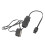 Flexible SATAs 3Pin/4Pin RGBs Fan Connection Cable with 3
