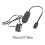 Flexible SATAs 3Pin/4Pin RGBs Fan Connection Cable with 6