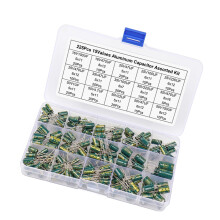 15 Value 225PCS Aluminum Electrolytic Capacitors Practical
