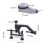 Accurate Black Levers Dials Indicator with Holder for 2
