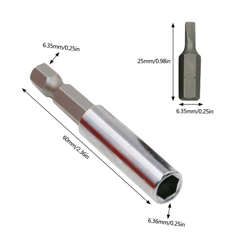 Steel Security Bits with Magnetic Bit Holder for Home and 2