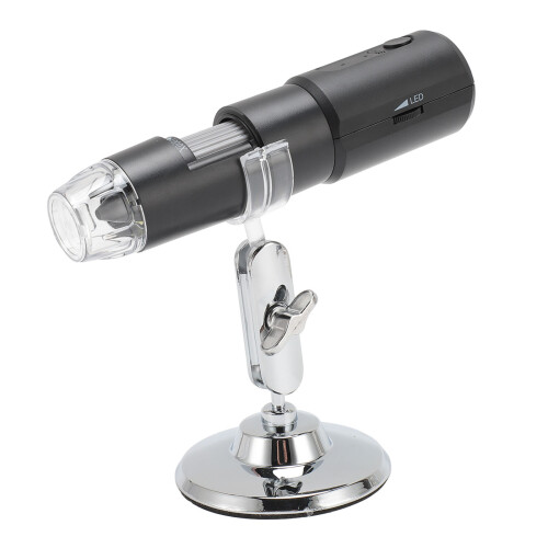 Wireless Digital Microscope 1000X HD WiFi for Android iOS & PC 8 LEDs