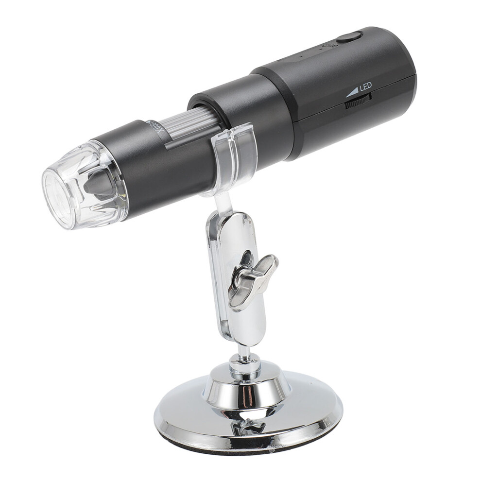 Wireless Digital Microscope 1000X Hd Wifi For Android Ios & Pc 8 Leds 7621348297308