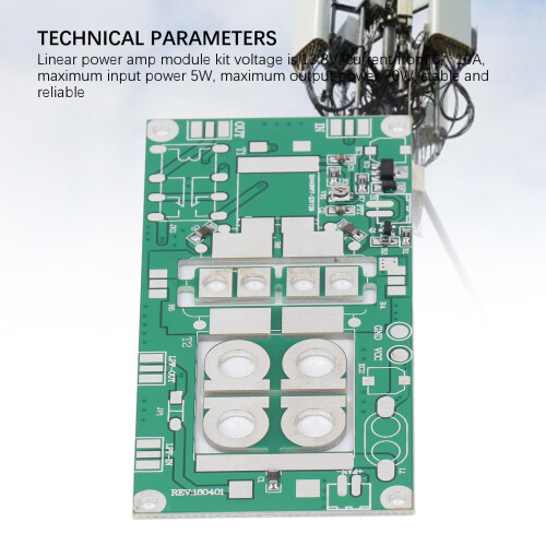 70W SSB Linear Power Amp Module Kit for 3.5-30MHz, 13.8V 2