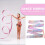 2m/4m Kids Dancing Gymnastics Silk Band Wands 7