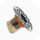Insert de drain de sol avec couvercle orange 34-45 mm 20 g 11