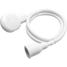 Tuyau d'arrosage de douche Ă robinet unique, tuyau d'arrosage de tĂŞte de douche, accessoire de salle de bain, portable