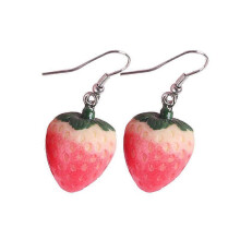 1 Pairs Strawberry Earrings Strawberry Earrings Fashion Strawberry Ear Studs Ear