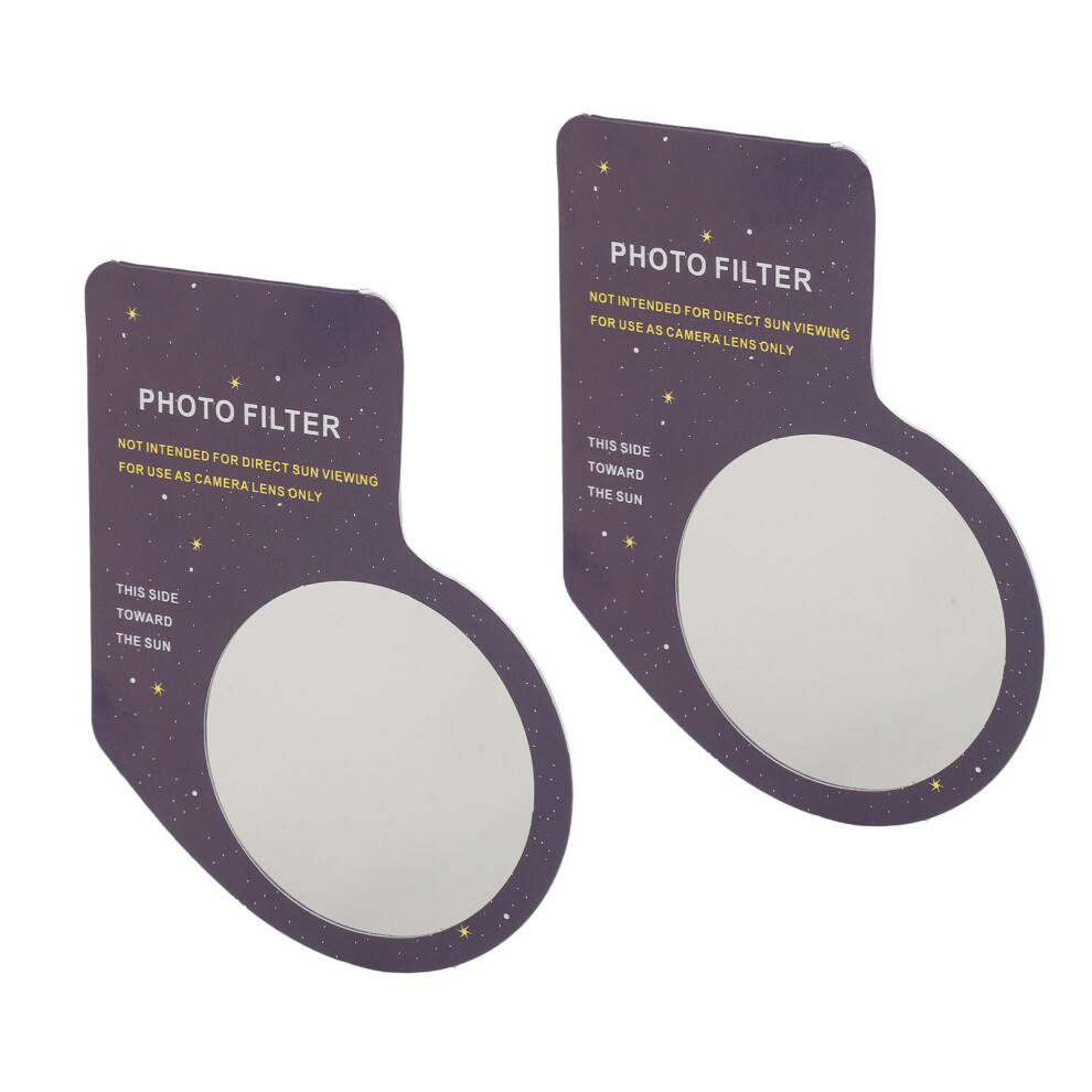 4Pcs Phone Solar Imaging Lens Protector For Smartphone Eclipse Enhancing Filter 5011348312873