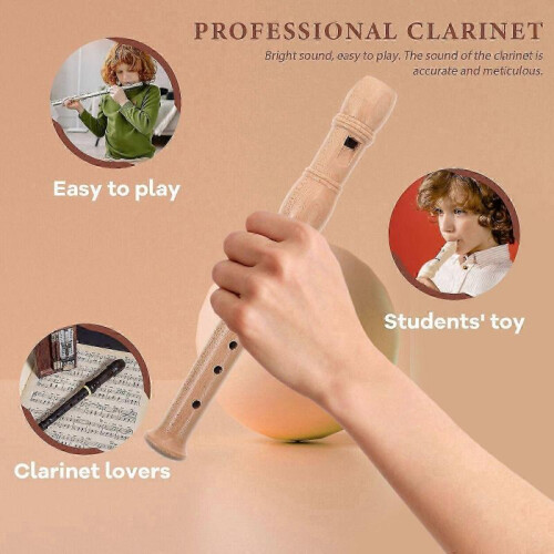 Professional Clarinet Children Beginner Clarinet Wind Instrument Recorder 2