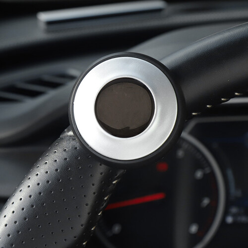 Pomello girevole per volante ABS+Silicone Universale 2