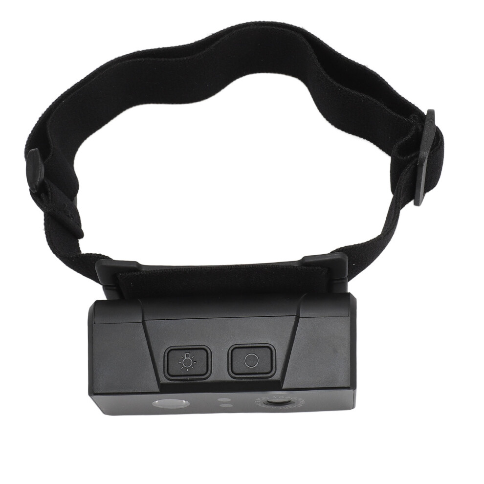 Led Headlamp Camera 2.0Mp 1080P Body Cam With Gesture Switch In Black 9381348319131