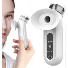 Nano Eye Mist Steam Sprayer, Mini Handheld Rechargeable Eye Drop Mister, Eye Steamer for Dry Eyes with Warm Compress, Steam Therapys Wand for Relief D