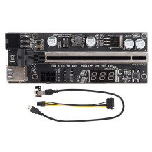 PCI E Adapter Card Temperature Display PCI E Riser