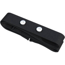 Heart Rate Monitor Chest Replacement Strap - Compatible with Polar H10, Wahoo Tickr, and More