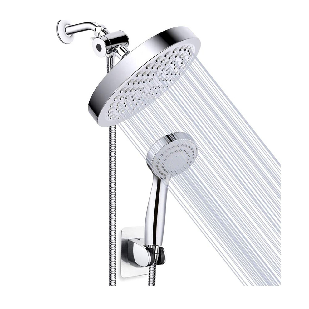 Hand Showers With High Pressure Rainfall And Handheld Shower Head, 3 Modes, Includes Replaceable Hoses And Brackets For Bathtubs 6447073554124
