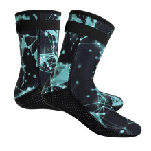 3 mm Wetsuit Socks for Adults Men Women Neoprene Anti-slip Beach Boots Summer Snorkeling Diving Swimming Size L