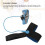 2 Pcs Adjustable ESD Heel Grounder Straps, Anti Static Rubber & Nylon 13