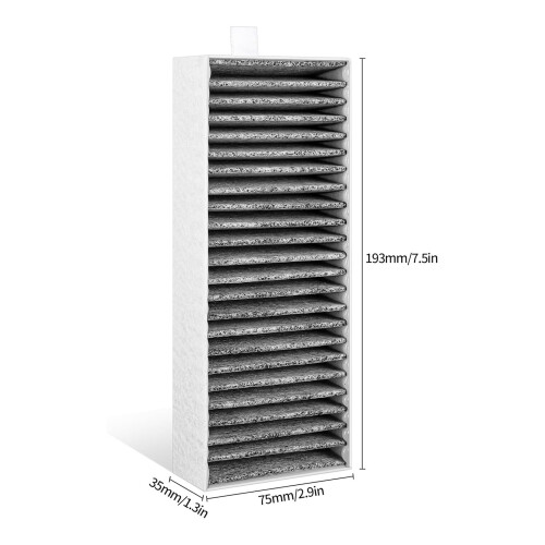 Set of 4 Extractor Hood Filter Kitchen Absorber Filter Portable 2