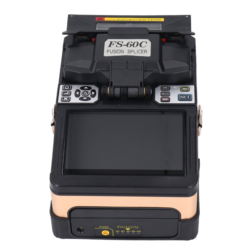 Fiber Fusion Splicer FS 60C 5.0 Inch LCD Automatic FTTH Optical Cable Splicing Machine