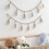 Boho Style Banner Cotton Weave Wall Decor, Kids Decor 19