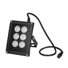 Infrared Illuminator 6pcs Array IR LEDS IR Illuminator Night Vision Wide Angle Long Range Outdoor Waterproof for CCTV Security Camera