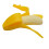 Modèle : Banane pelable - Taille unique - Couleur jaune 1