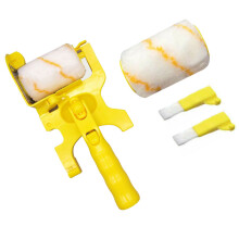 Farbrollen-Set Handgehaltenes Wandfarbenpinsel-Set, 2 weiche Borsten-Werkzeuge, vielseitig verwendbar