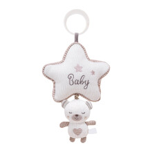 Musical Toy For Kids Music Rattle Bunny Hangable Stroller Toy Bunny Book With Doll Teether