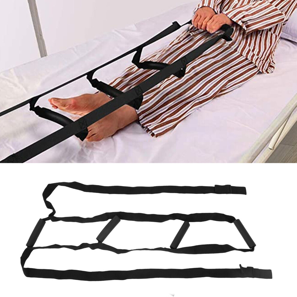 Adjustable Nylon Assist Strap with 4 Handles for Elderly & Pregnant Patients