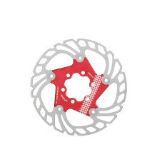 Bicycles Floating Disc Brake Rotor 140mm 160mm 180mm Stainless Steel 6 Bolts For Mountain Bicycles