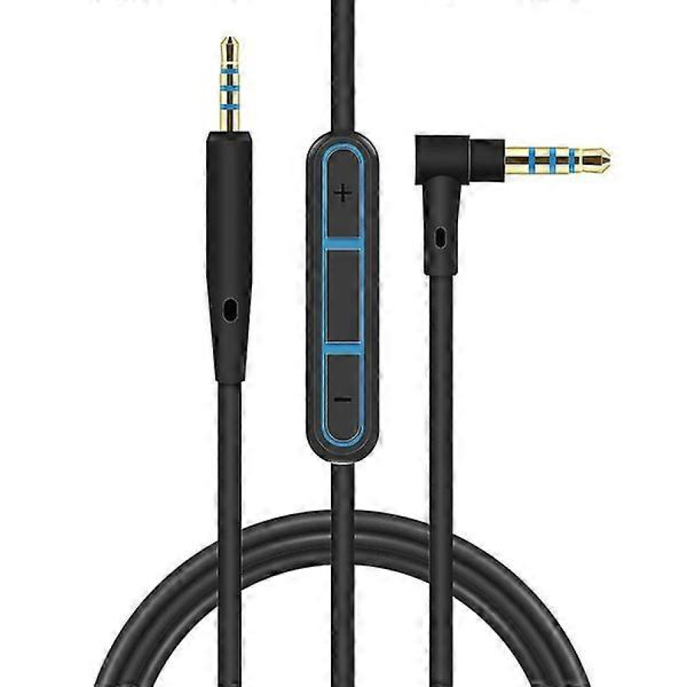 Ofc Stereo Audio Cable Extension Cord Compatible With Sennheiser Pxc550 Pxc480 Pxc 550 480 Mb660 Mb 660 Uc Ms Headphones (With Mic 6942442577426