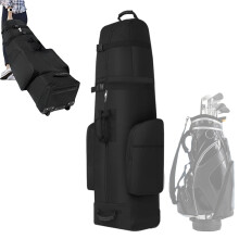Golf Travel Bags for Airlines | Waterproof Large Golf Putter Organizer Bag with Zipper, Wear-Resistant Design