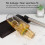 Shaker da cocktail trasparente resistente agli urti 530 ml 6