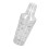 Shaker da cocktail trasparente resistente agli urti 530 ml 12