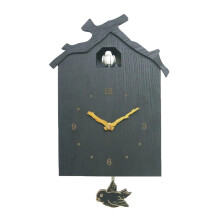 Cuckoo Clocks Wooden Bird Cuckoo Clock With Time Alarm For Home Decor Bedroom And Restaurant Delicate Cuckoo Clock