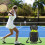 Tennis Balls Bag with Shoulder Strap Detachable Adjustable 2