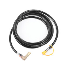 5ft Propane Hose POL to Inverted Male Flares for Gas Grill