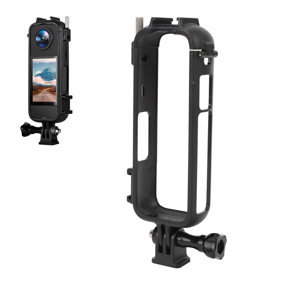 Plastic Action Camera Cage With Cold Shoe Mount For X4 Camera 5091348417297