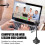 High Resolution Camera with Integrated Microphones for 3