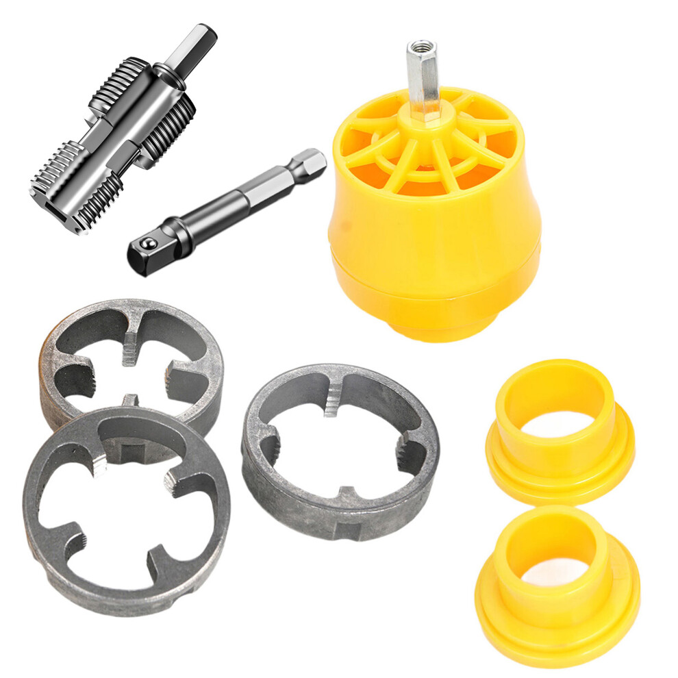 Electric Drill Compatible Pvc Pipe Threader Pvc Thread Maker 7627000018137