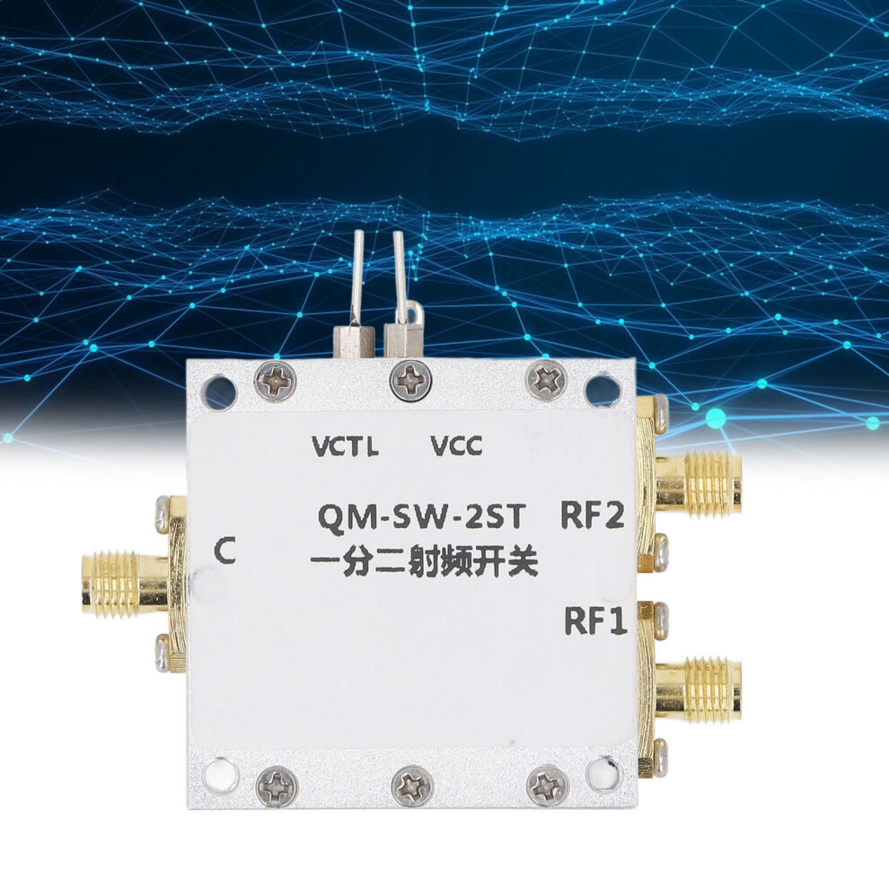 Rf Switch Module 0.1-6Ghz High Isolation Aluminum Alloy Spdt Microwave 8391348417608