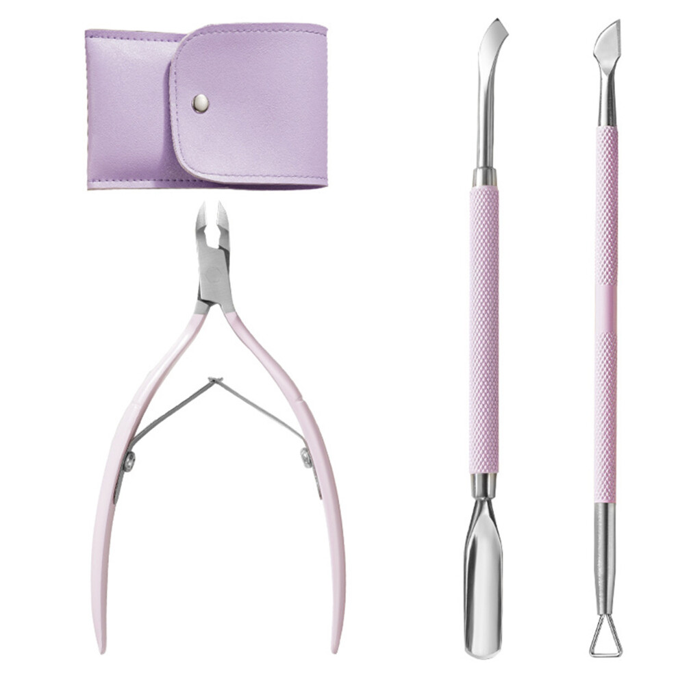 Cuticle Trimmer Cuticle Pusher Stainless Steel Cuticle Remover